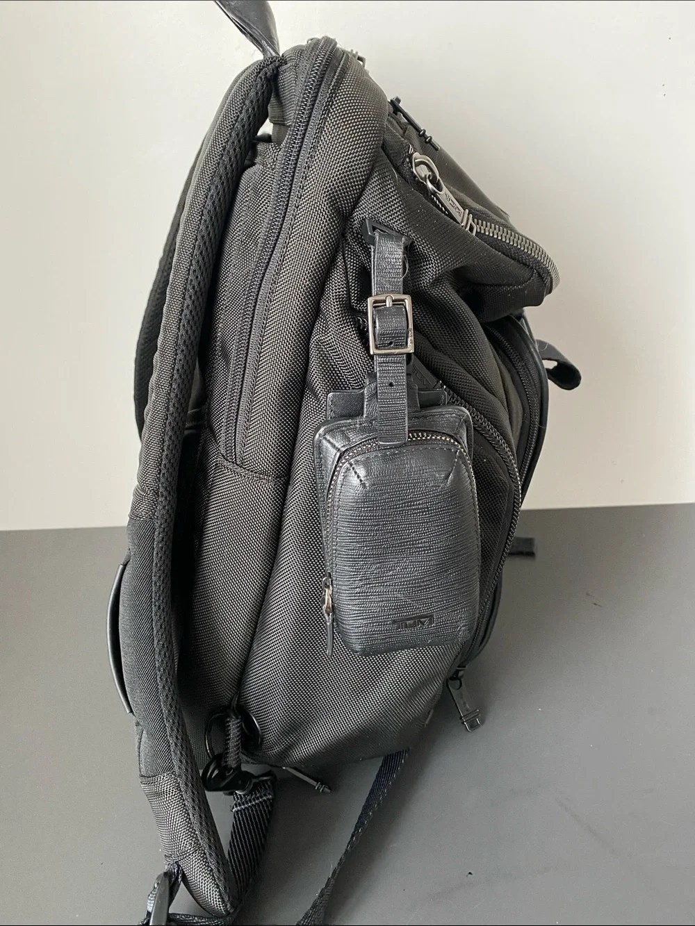 Black Alpha Bravo Admiral Backpack Duffel Carry-On Luggage 2-Ways Laptop Pockets